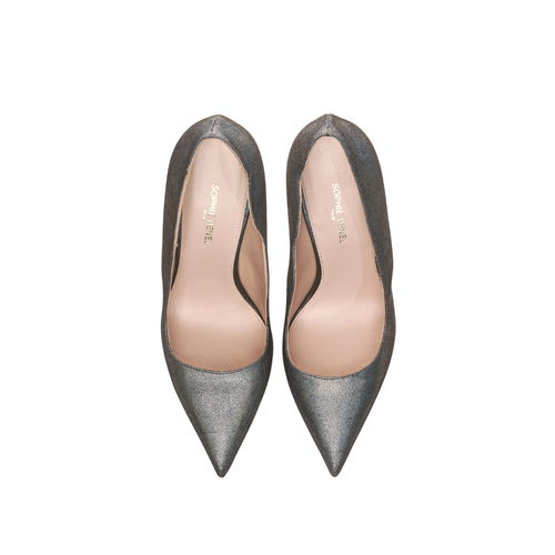 GRACE - PUMP IN MULTI-TONE IRIDESCENT LEATHER