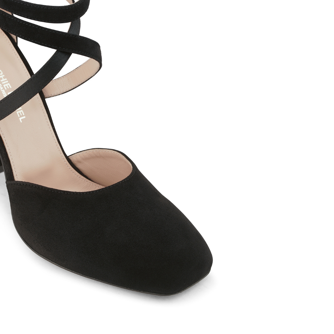 BABE - ESCARPIN MARY-JANE SUEDE VELOURS
